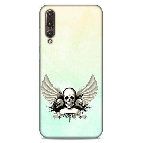 Lopard Huawei P20 Pro Uyumlu Kılıf Tattoo's (8) Baskılı Kılıf Yeşil Beyaz