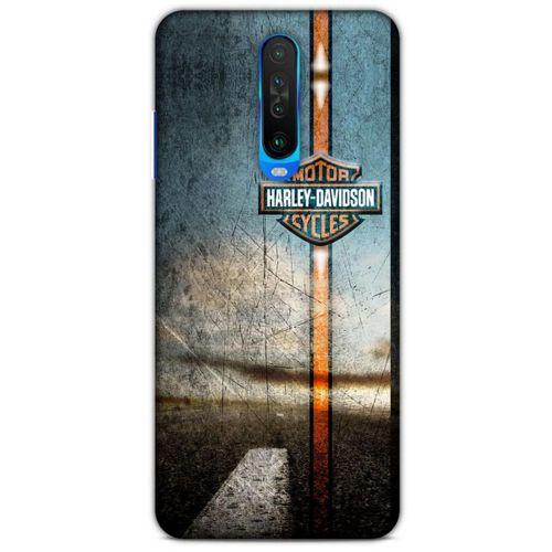 Xiaomi Redmi K30 Uyumlu Kılıf Motorsiklet (45) Liquid Air Kılıf Harley