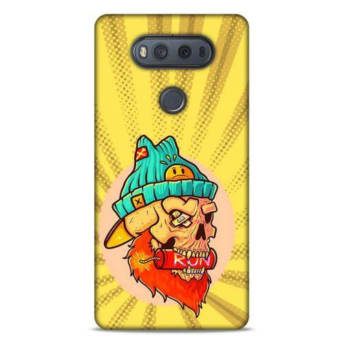 Lopard LG K61 Uyumlu Kılıf Tattoo's (32) Soft Silikon Kılıf Run