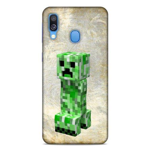 Lopard Samsung Galaxy A40 Uyumlu Kılıf PiXel (38) Neo Hybrid Kılıf Creeper 3D