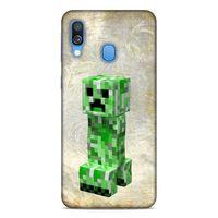 Lopard Samsung Galaxy A40 Uyumlu Kılıf PiXel (38) Neo Hybrid Kılıf Creeper 3D