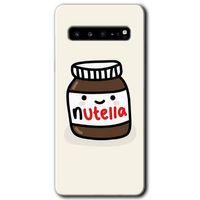 Galaxy S10 Plus Kılıf HD Desen Baskılı Arka Kapak - Nutella Aşkım