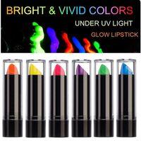 Karanlıkta Parlayan Neon Ruj Seti