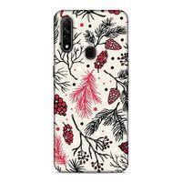 Oppo A31 Kılıf Dallar Arka Kapak Silikon Koruma Full Koruyucu