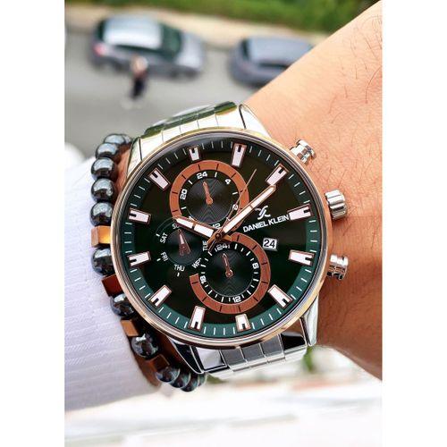 DANİEL KLEİN MARKA YEŞİL KADRAN ERKEK SAAT BİLEKLİK HEDİYELİ