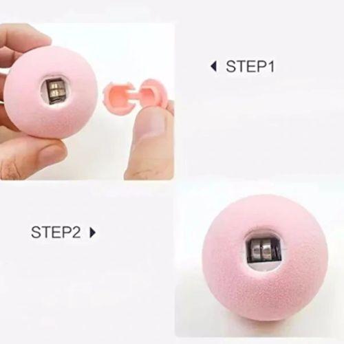 Kedi Otlu 3 Sesli İnteraktif Top Kedi Oyuncağı