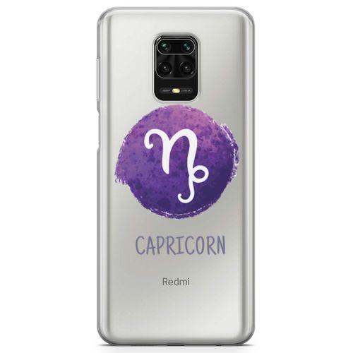 Xiaomi Redmi Note 9s Kılıf Burçlar Oğlak Arka Kapak Koruma Desenli Full Koruyucu