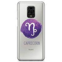 Xiaomi Redmi Note 9s Kılıf Burçlar Oğlak Arka Kapak Koruma Desenli Full Koruyucu