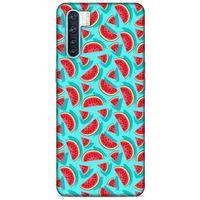 Frutix Karpuz 01 Oppo A91 Kılıf Desenli Silikon