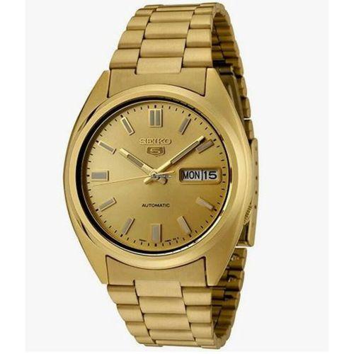 Seiko 5 SNXS80K1 Otomatik Çelik Altın Rengi 39 mm Erkek Kol Saati