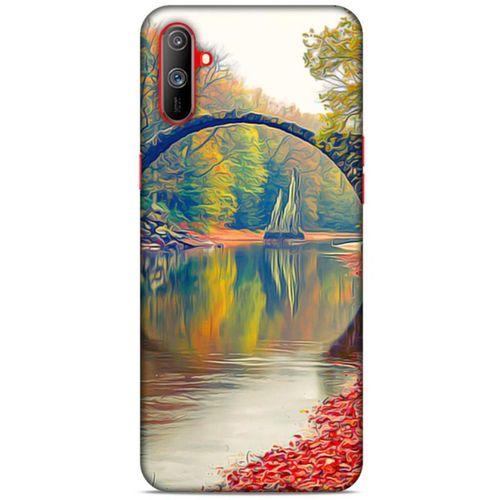 Oppo Realme C3 Kılıf Almanya (16) Kalın Kılıf Köprü