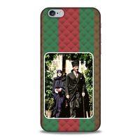 Apple Iphone 6 Kılıf Atatürk (22) Tam Koruma Kılıfı Yeşil Kırmızı