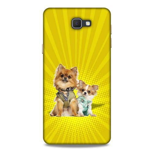 Samsung Galaxy J7 Prime Kılıf Köpek Kıyafetleri (22) Tam Koruma Kılıfı Chihuahuas Tulum