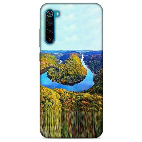 Xiaomi Redmi Note 8T Kılıf Almanya (49) Ultra Silikon Kılıf Saarschleife