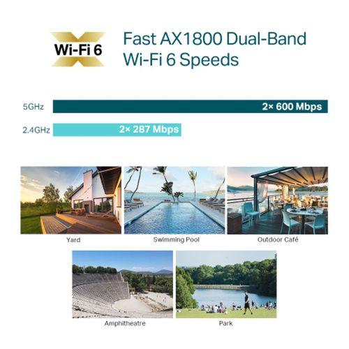 OMADA EAP610-Outdoor 1Port Gbit Poe  AX1800, Dual Band, Wifi 6, Pasif Poe, Access Point