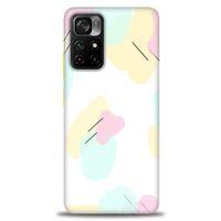 Xiaomi Redmi Note 11 Pro Plus Kılıf HD Baskılı Kılıf - Renkler Çubuklar + Tam Ekran Koruyucu