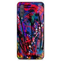 Lopard Xiaomi Mi 9 Uyumlu Kılıf Soyut Sanat (46) Desenli Core Armor Kılıf