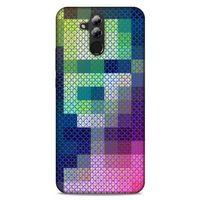 Lopard Huawei Mate 20 Lite Uyumlu Kılıf PiXel (16) Kalın Kılıf Kare
