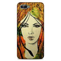 Lopard Oppo Rx17 Neo Uyumlu Kılıf Sürreal Yüzler ♀ (29) Arka Koruma Kılıfı Baskılı