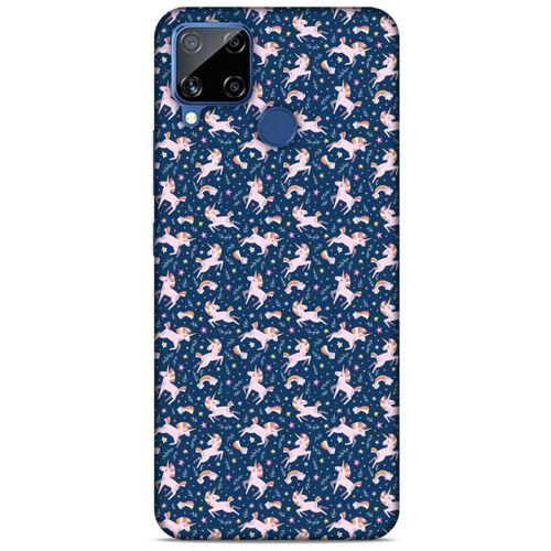 Animax Unicorn Şekerleri Oppo Realme C15 Kılıf Desenli Silikon
