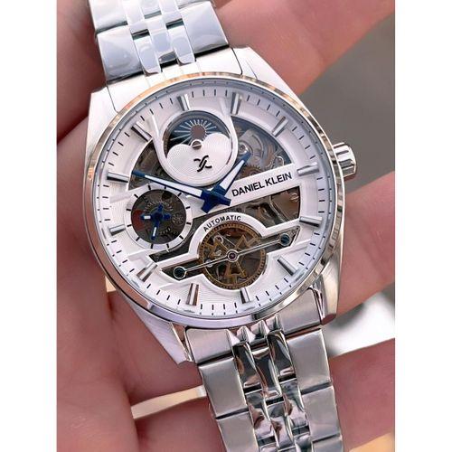 Daniel Klein Otomatik Erkek Kol Saati 30 Metre Suya Dayanıklı Çelik Kordon + Bileklik Hediyeli VS.BLKT.0692