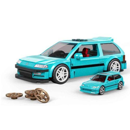 Hot Wheels Mattel Brick Shop Custom '90 Honda Civic EF JHF62