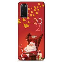 Yılbaşı Süsleri 03 Samsung Galaxy S20 Kılıf Silikon Kapak
