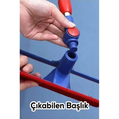 Oynar Başlıklı Çekçekli Teleskopik Cam Silme Atı