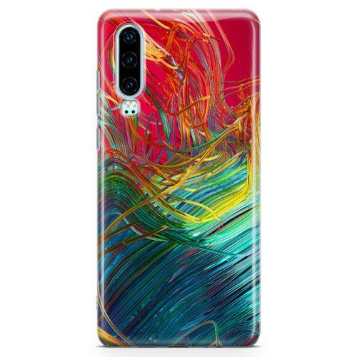 Huawei P30 Kılıf Macos Arka Kapak Koruma Desenli Full Koruyucu