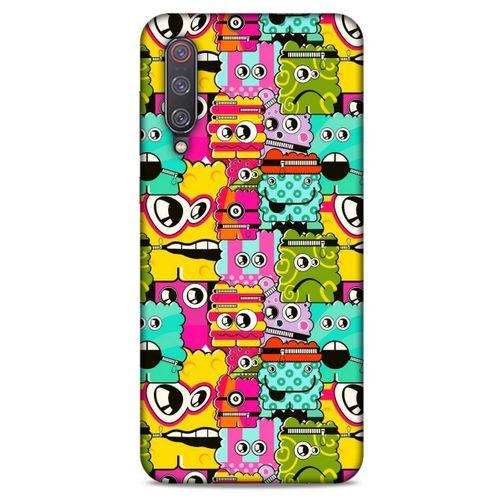 Graffitix (39) Desenli Silikon Kapak Xiaomi Mi 9 Kılıf