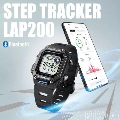 Casio WS-B1000-1AVDF Quartz Dijital Siyah 10 ATM 41 mm Erkek Kol Saati