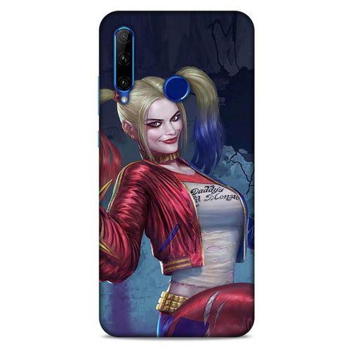 Huawei Y6P Uyumlu Kılıf Harley Quinn (9) Kılıf Gri