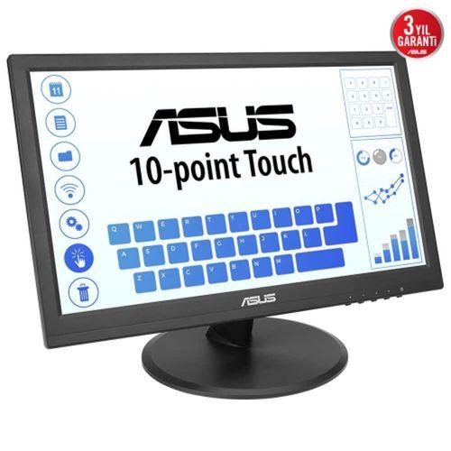 ASUS VT169HE 15.6’’ 5ms, 60Hz, Dokunmatik, HDMI, D-Sub, Düşük Mavi Işık, FreeSync, IPS Panel Monitör