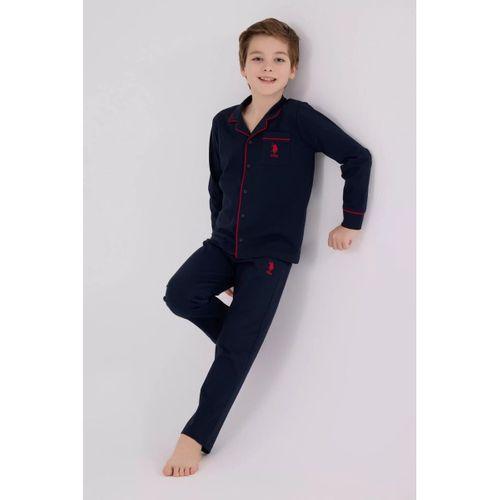 U.s. Polo Assn Gömlek Pijama Us2234-4 Lacivert