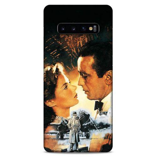 Lopard Samsung Galaxy S10 Plus Uyumlu Kılıf IMDB Film (50) Shockproof Kılıf Casablanca