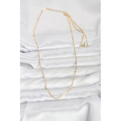 CM 14K Gold Renk Burgu Model 60 cm Kadın Kolye