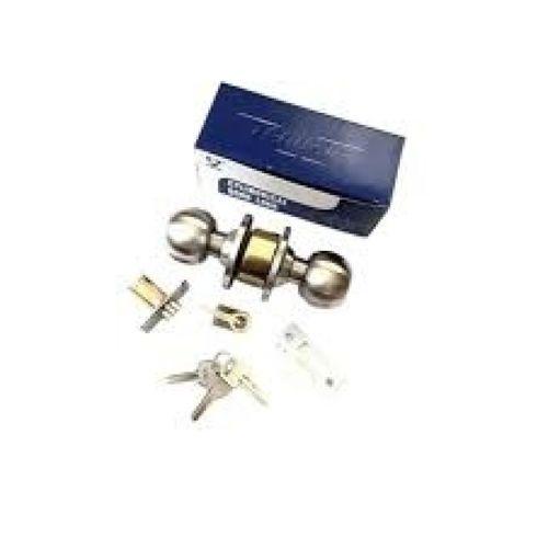 Otel Tipi Tokmaklı Saten Kilit Amerikan Kapı Saten Kilidi