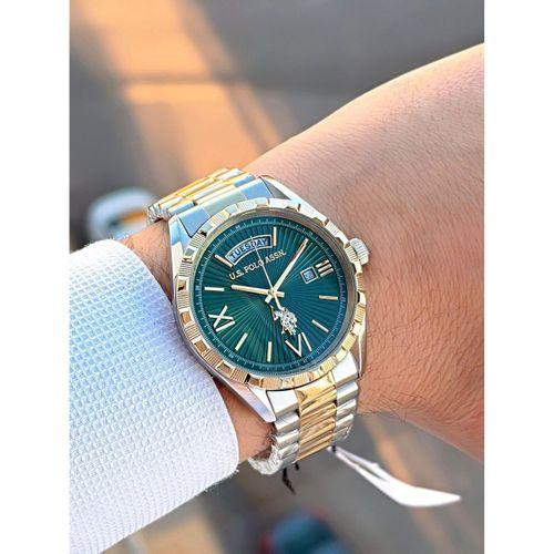 U.S.Polo Assn Çelik Kasa Ve Kordon 2 Yıl Garantili 5 Atm Suya Dayanıklı Erkek Kol Saati E.PA1123-05