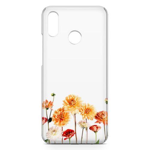 Huawei P20 Lite Kılıf Buket Çiçek Arka Kapak Koruma Desenli Full Koruyucu