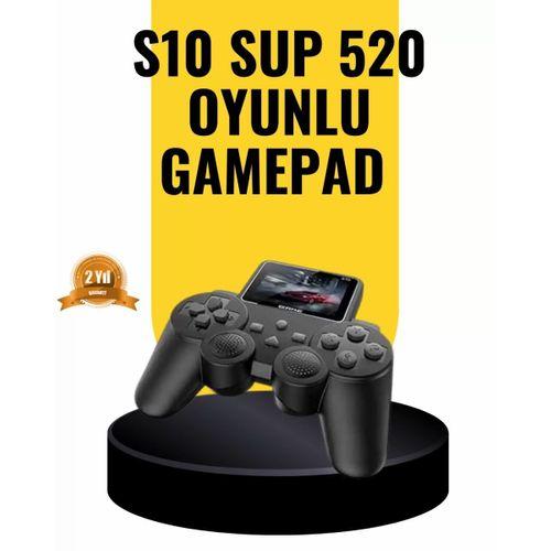 2025 A Kalite S10 Gamepad 520 Oyunlu Tv Bağlantılı Retro Atari Konsolu
