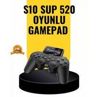 2025 A Kalite S10 Gamepad 520 Oyunlu Tv Bağlantılı Retro Atari Konsolu