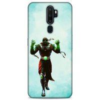 Lopard Oppo A5 2020 Uyumlu Kılıf GameX (39) Liquid Crystal Kılıf Yeşil