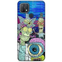 Oppo A15s Uyumlu Kılıf Rick And Morty (49) Ultra Silikon Kılıf Decoy Summers