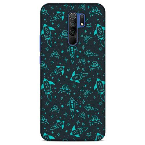 Xiaomi Redmi 9 Uyumlu Kılıf Yeşil Delisi (46) Core Armor Kılıf Tropikal orman yeşili