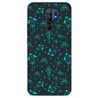 Xiaomi Redmi 9 Uyumlu Kılıf Yeşil Delisi (46) Core Armor Kılıf Tropikal orman yeşili