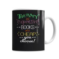 Books Therapy Kupa Bardak Porselen