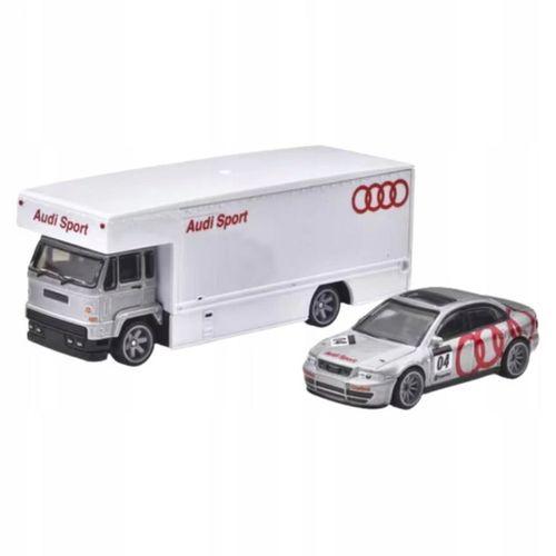 Eğitici Çocuk Hot Wheels Premium Team Transport Audi S4 Quattro & Fleet Flyer