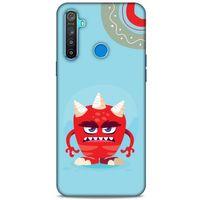 Emojix (31) Oppo Realme 5i Kılıf Silikon Kapak Desenli