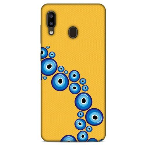 Nazarium (14) Desenli Silikon Kapak Samsung Galaxy A20 Kılıf