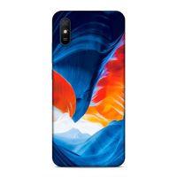Xiaomi Redmi 9a Kılıf Turuncu Kanyon Arka Kapak Silikon Koruma Full Koruyucu